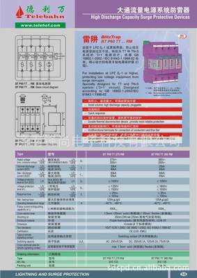 避雷器與防雷產品全解析 價格、廠家與應用圖鑒